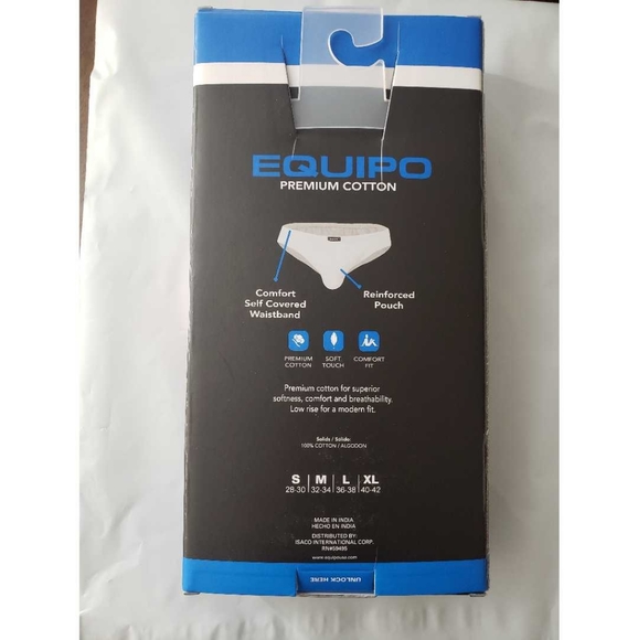 Equipo Underwear & Socks Mens Equipo 5 Pack Bikini Briefs Assorted